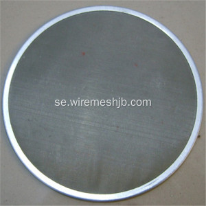 Plain Weave Stainless Steel Mesh Filter Screen